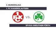 2. Bundesliga: 1. FC Kaiserslautern will gegen Greuther Fürth den Abwärtstrend stoppen