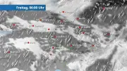 48-Stunden-Wetterfilm: Schnee und Glätte breiten sich deutschlandweit aus