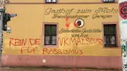 Antifaschistischer Verband äußert sich zu Farbattacke auf historischen Gasthof in Halle