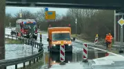 Überflutete Straßen in Nordwestmecklenburg behindern weiterhin den Verkehr
