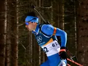 Biathlet Giacomel nach Schrecksekunde: Entwarnung nach gesundheitlichem Zwischenfall