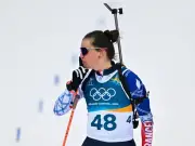 Biathlon-Olympiasiegerin Julia Simon: Fingergeste als Antwort auf Kritiker und Skandal