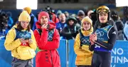 Bier gegen Frust: Skisprung-Team verpasst Mixed-Medaille hauchdünn