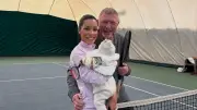 Boris Becker trainiert Baby-Tochter Zoë: Mini-Tennisstar in spe?