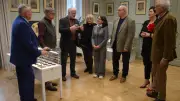 Delegation aus Woldegk übergibt Busse-Aquarelle bei Vernissage in polnischer Partnerstadt