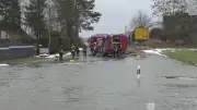 Feuerwehren im Dauereinsatz: Tauwetter löst Überschwemmungen in Mecklenburg-Vorpommern aus
