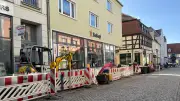 Glasfaserausbau in Waren: Tiefbauarbeiten in der Altstadt haben begonnen