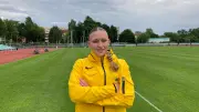 Neubrandenburger Kugelstoß-Talent Emily Scherf vor Duell mit Olympiasiegerin Ogunleye