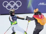 Olympia 2026: Deutsches Alpin-Duo Aicher und Weidle-Winkelmann holt Silber in Team-Kombination