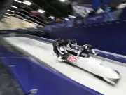 Olympia-Drama im Viererbob: Österreicher Mandlbauer stürzt schwer in Cortina