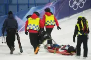Olympia-Schreckmoment: Finnischer Ski-Freestyler stürzt schwer in Big-Air-Qualifikation