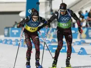 Olympia-Sensation: Deutsche Biathlon-Staffel holt Bronze trotz Strafrunde