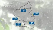 Regen und Wolken über Rheinland-Pfalz und Saarland: Wetterprognose für den 12. Februar 2026