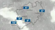 Regen und Wolken für NRW: Wetterprognose für Köln, Düsseldorf und Münster am 11. Februar 2026