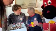 Rührszenen bei RB Salzburg: Ältester Fan erhält Mega-Überraschung zum 106. Geburtstag