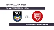 SC Wiedenbrück erfüllt Pflichtaufgabe gegen Sportfreunde Siegen in der Regionalliga West