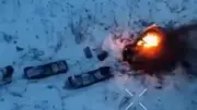 Ukrainische Truppen nehmen elf russische Soldaten nach gescheitertem Schneemobil-Angriff fest