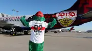 VfB Stuttgart: Blitzeinschlag trifft Sieger-Flieger - Mannschaft erreicht Glasgow sicher