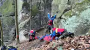 Wanderer stürzt 15 Meter in die Tiefe bei Versuch, sein Handy an der Bastei zu retten