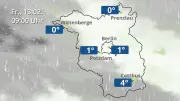 Wetterprognose für Berlin und Brandenburg: Regen, Wolken und Schnee erwartet