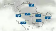 Wetterprognose für Thüringen: Regen und Wolken für Erfurt, Gera und Eisenach erwartet