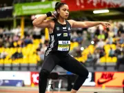 Yemisi Ogunleye krönt Titel-Hattrick mit persönlicher Bestleistung bei Hallen-DM