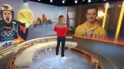 ZDF-Moderatorin entschuldigt sich für technische Panne bei Olympia-Interview mit Goldmedaillengewinner