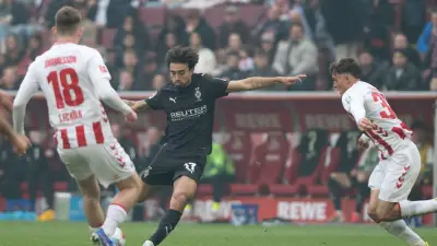 100. Tor im 100. Derby: Gladbach knackt historischen Köln-Rekord