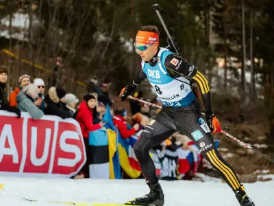 Biathlon: Philipp Nawrath feiert Überraschungspodest trotz deutscher Sieglosigkeit