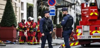 Brand im Pariser Luxushotel Bristol: Hunderte Gäste evakuiert, zwei Verletzte