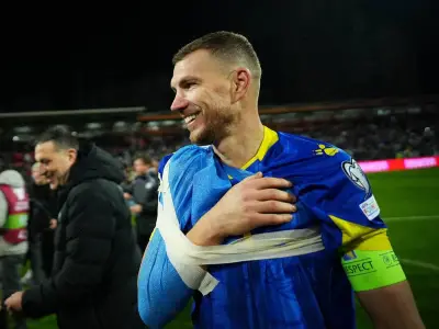 Drama um Edin Dzeko: Verletzung im WM-Qualifikationskrimi gegen Italien