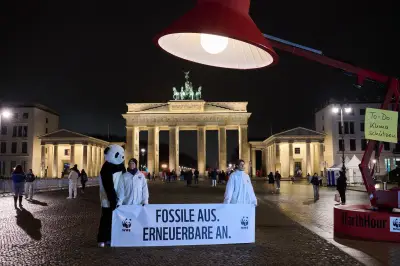Earth Hour 2026: Brandenburger Tor und Wahrzeichen weltweit im Dunkeln für den Klimaschutz