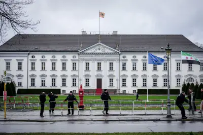 Großeinsatz in Berlin: Polizei sichert Besuch des syrischen Übergangspräsidenten ab
