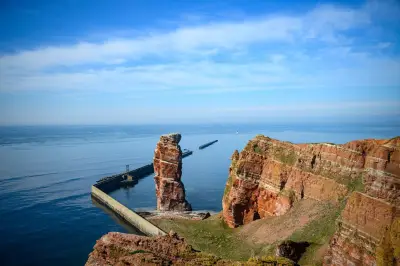 Helgoland: Bürgermeister fordert Landverbindung zur Düne als Rettungsanker