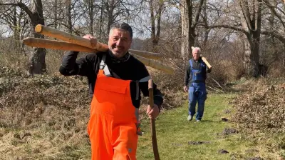 Historische Streuobstwiese am Gutshaus Groß Salitz in MV wird wiederbelebt