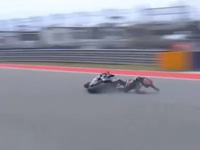 MotoGP: Jorge Martín stürzt nach Sieg bei Sieges-Wheelie in Austin