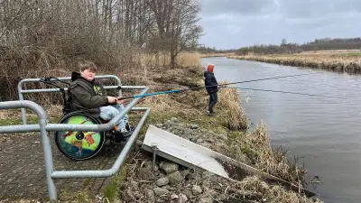 MV investiert 350.000 Euro: Barrierefreie Angelplätze für alle Petrijünger