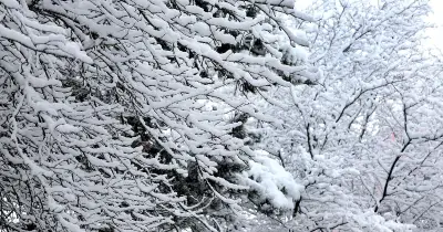 Osterferien in Bayern starten mit winterlichem Wetter und Schneefall