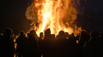 Osterfeuer-Tradition im Harz: Wann und wo brennen die Feuer in Harzgerode?