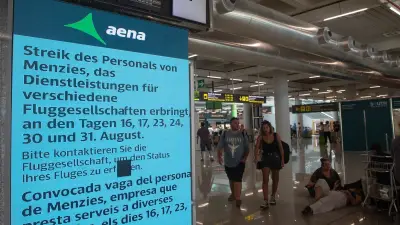 Osterreiseverkehr in Gefahr: Streiks an spanischen Flughäfen bedrohen Urlaubspläne