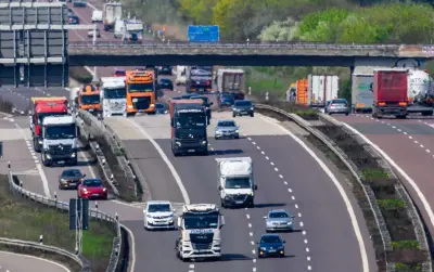 Protest gegen Dieselpreise: Lkw-Konvoi rollt durch Cottbus und stört Nahverkehr
