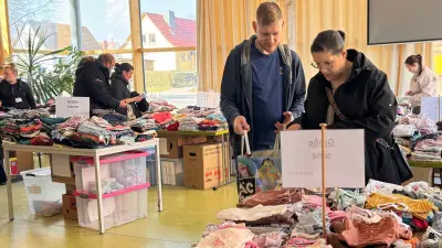 Second-Hand-Basar in Prenzlau: Erfolgsmodell aus Sachsen begeistert die Uckermark