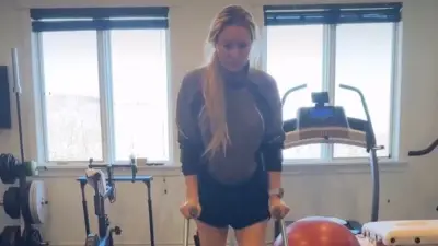 Ski-Legende Lindsey Vonn zeigt nach schwerer Verletzung ihre Narben in bewegendem Video