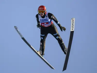 Skifliegen-Abbruch in Vikersund: Selina Freitag fliegt deutschen Rekord