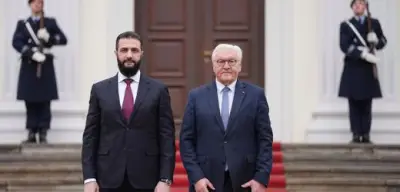 Steinmeier empfängt syrischen Übergangspräsidenten Sharaa in Berlin: Umstrittener Besuch löst Proteste aus