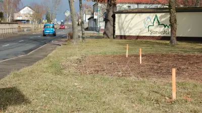 Verkehrsinsel in Starsiedel: Beruhigung mit Widerstand - Ortsbewohner skeptisch