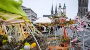 23. Hallescher Ostermarkt: Tradition trifft auf Neuerungen - Osterhase ist startklar