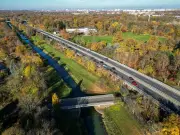 408 Stützen stützen marode Agra-Brücke bei Leipzig - Verkehrsumleitung ab Freitag