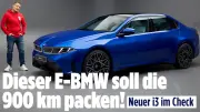 BMW i3 (2026): 900 km Reichweite dank ultraschnellem Laden in nur 10 Minuten