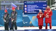 Deutsche Paralympics-Silbermedaillengewinner protestieren gegen russische Flagge